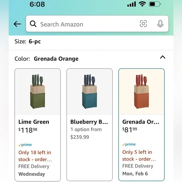 zwiing 6 piece set components orange color NWT! - Picture 3 of 6